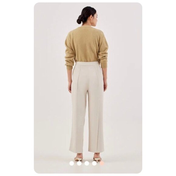 Love Bonito Scotlyn Pintuck Trousers sz US 2 - Picture 2 of 8